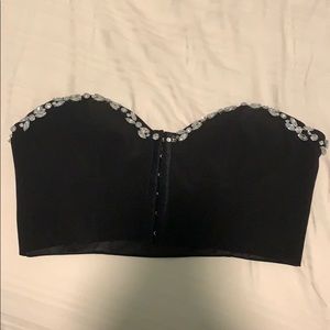Bedazzled tube top